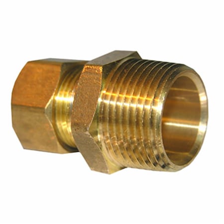 Gourmetgalley 0.625 Compresion x 0.75 Male Pipe Adapter GO604326